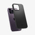ACS04766 - iPhone 14 Pro Max Case Thin Fit in black showing the back